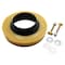 Thrifco Plumbing Toilet Bowl Gasket Wax Ring with Plastic Flange & Bolts for 3 I 4544020 - alternate 1